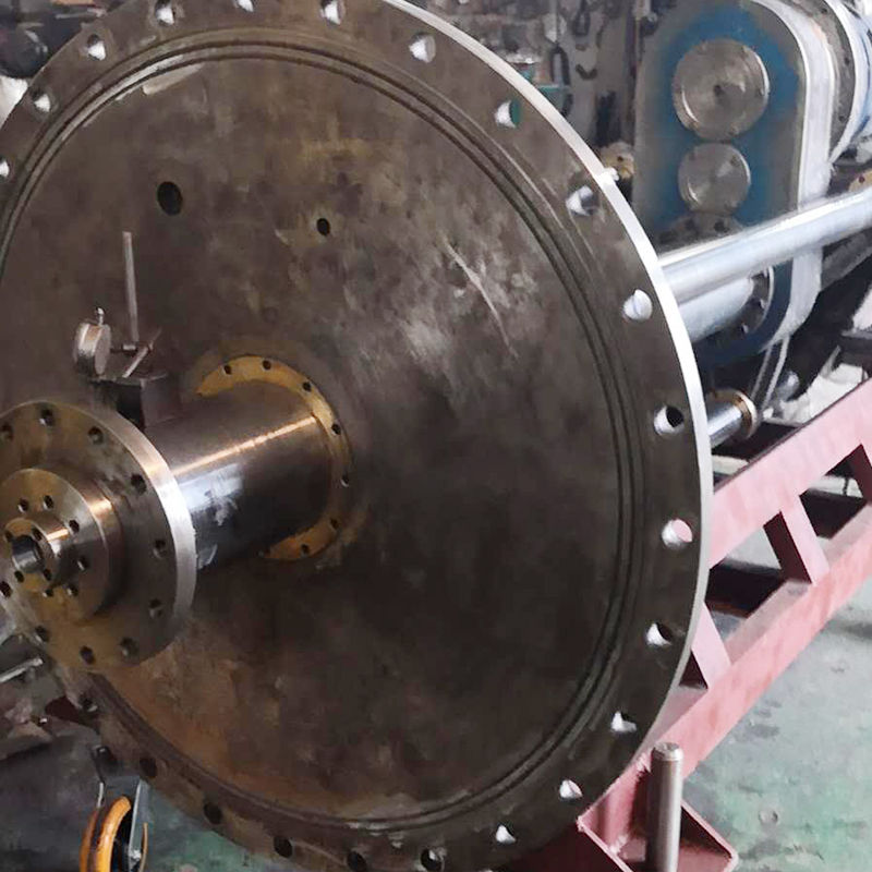 大型开孔机施工