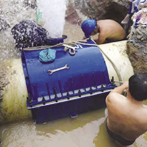 马鞍山市DN600玻璃钢加沙管抢修